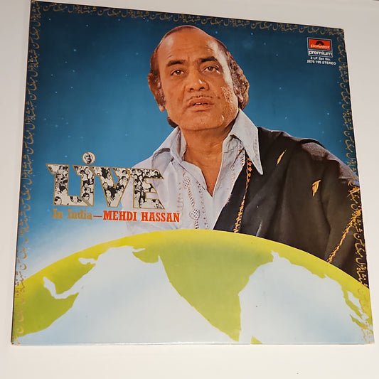 Mehdi Hassan - Live in India Ploydor 2 LP set Stereo - in excellent condition