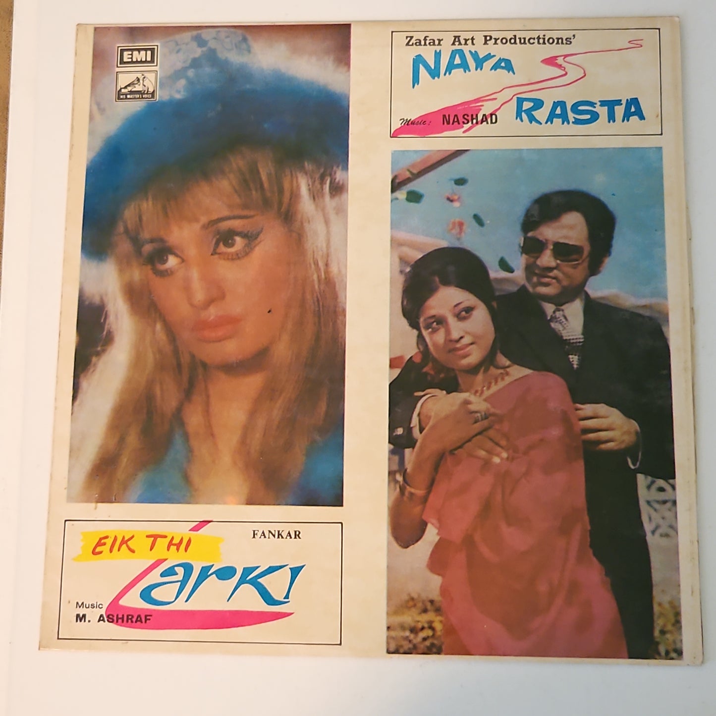 M. Ashraf -  Nashad Eik Thi Larki / Naya Rasta -  LKDA-5046 in near mint