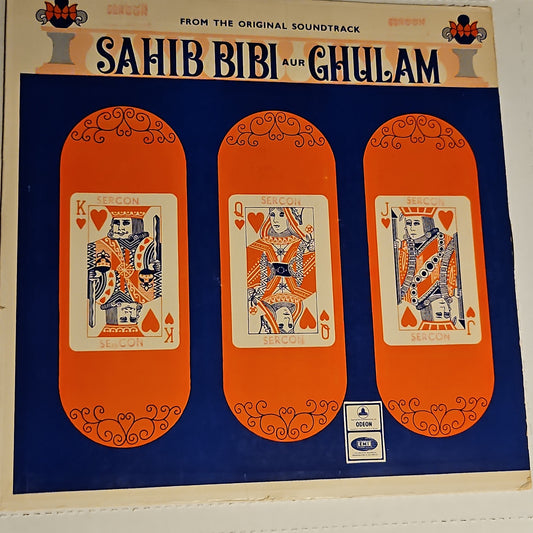 Sahib Bibi Aur Ghulam Hemat Kumar and Guru Dutt classic Ring Odeon in Excellent condition