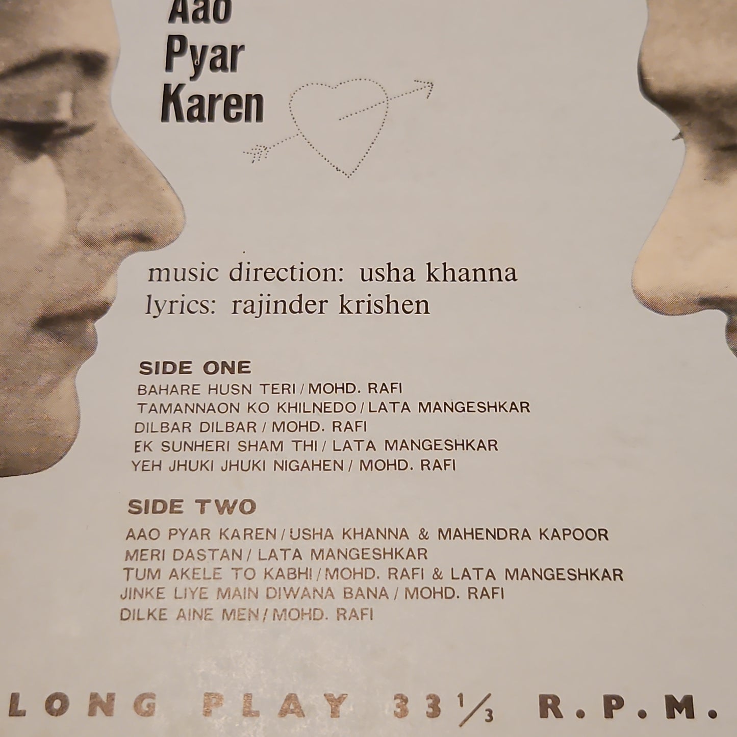 Aao Pyar Karen - Usha Khanna classic in near mint