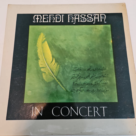 Mehdi Hassan In Concert - Vol 1 - Near mint EMCPM -5018