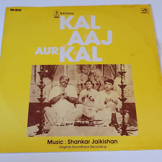 Kal Aaj aur kal - Shankar jaikishan and Raj Kappor superhit- reissue  in near mint