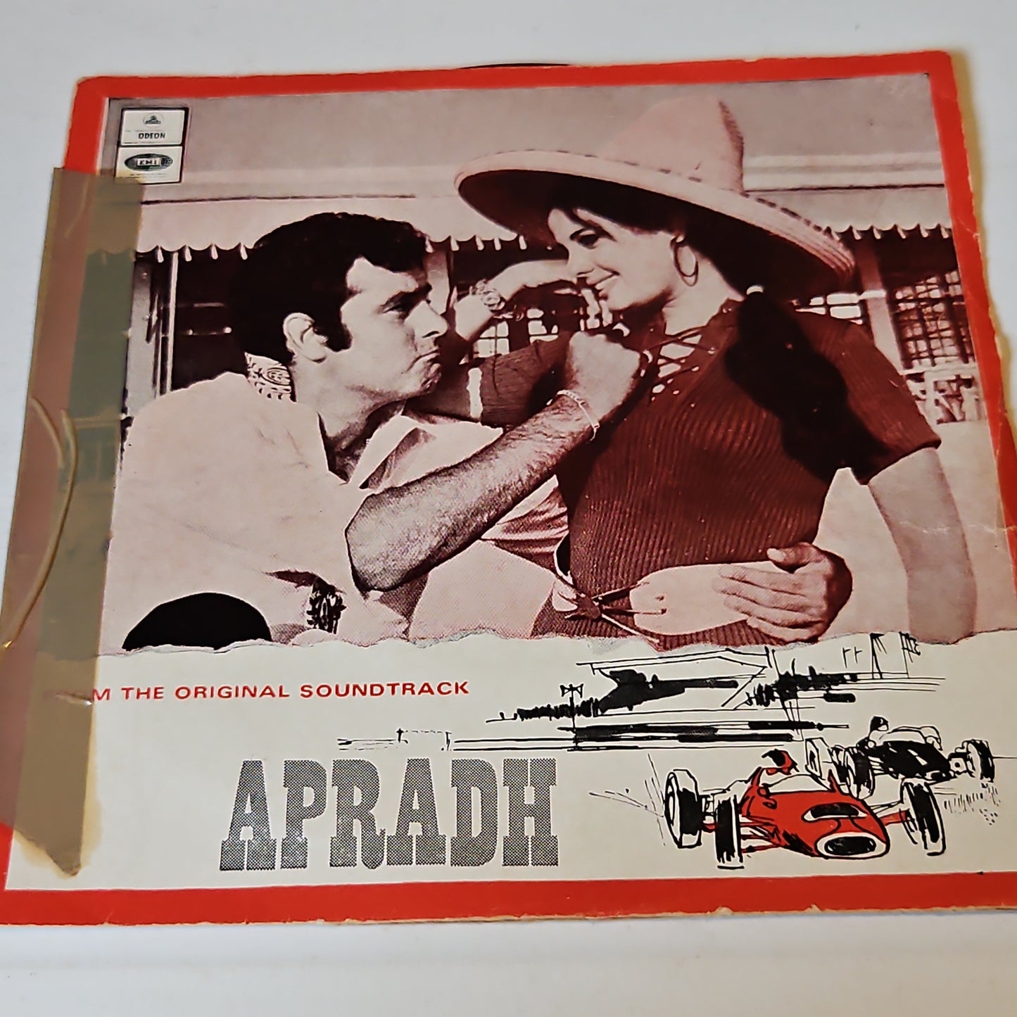APRADH - Kalyanji  Anandji  EP  in excellent condition -Thick center odeon edition -Psych Funk