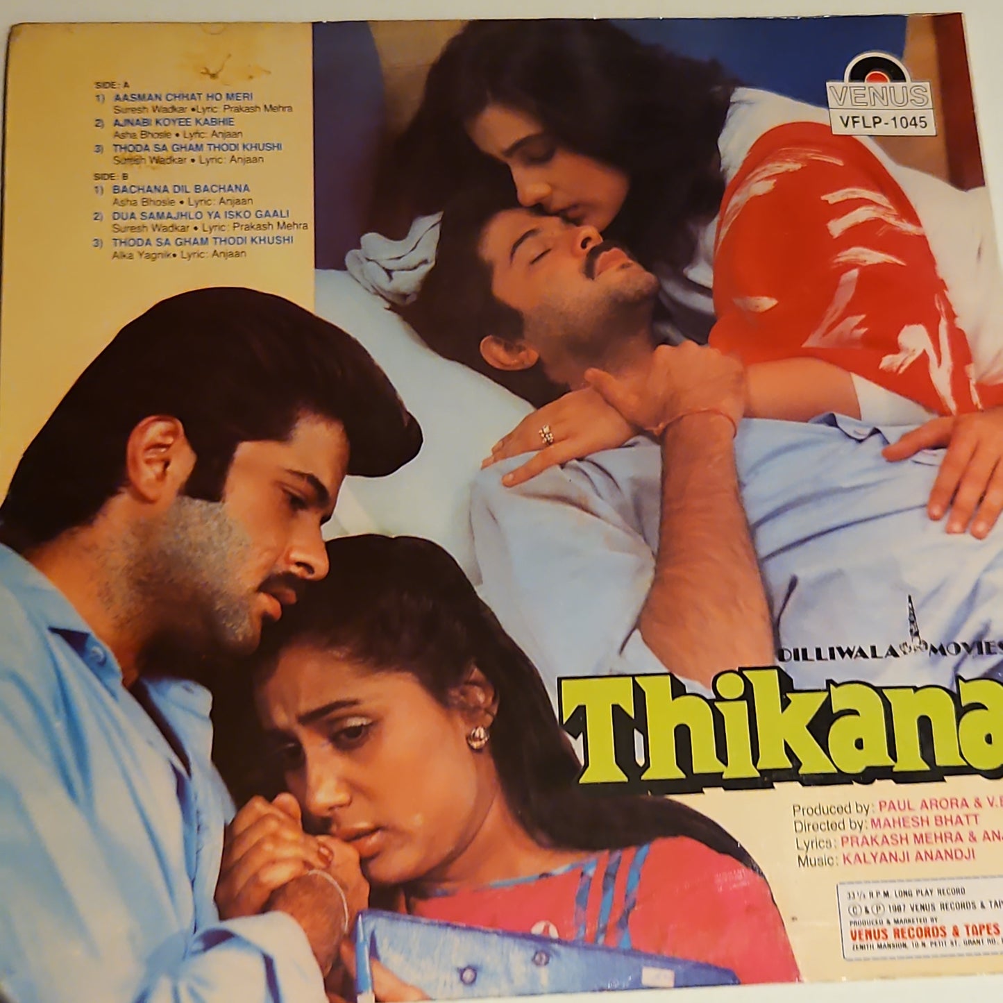 Kalyanji Anandji - Thikana - Unplayed New MINT