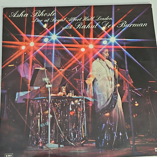 R D Burman & Asha Bhsole Live at Royal Albert Hall 2 LP set near mint