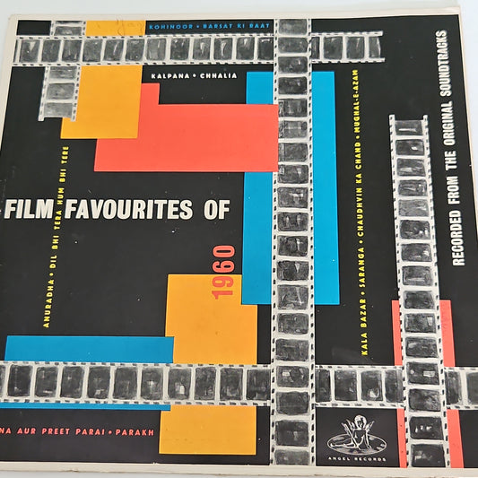Various - Film Favourites Of 1960 in 200 gm heavy odeon - in near mint condition