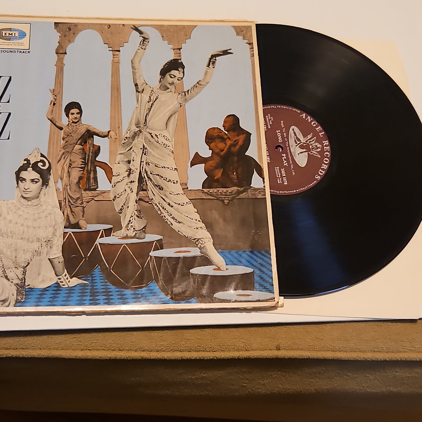 Saaz Aur Awaz - Naushad Classical - Rare Find  in Near mint 1st angel pressing