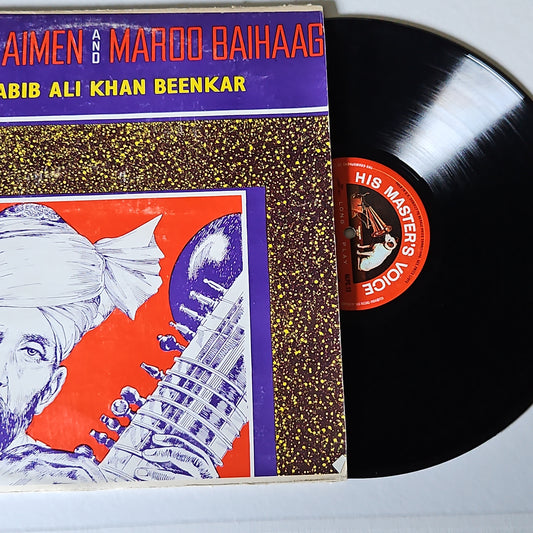 Habib Ali Khan Beenkar - Raag Aimen and Maroo Baihaag in excellent condition