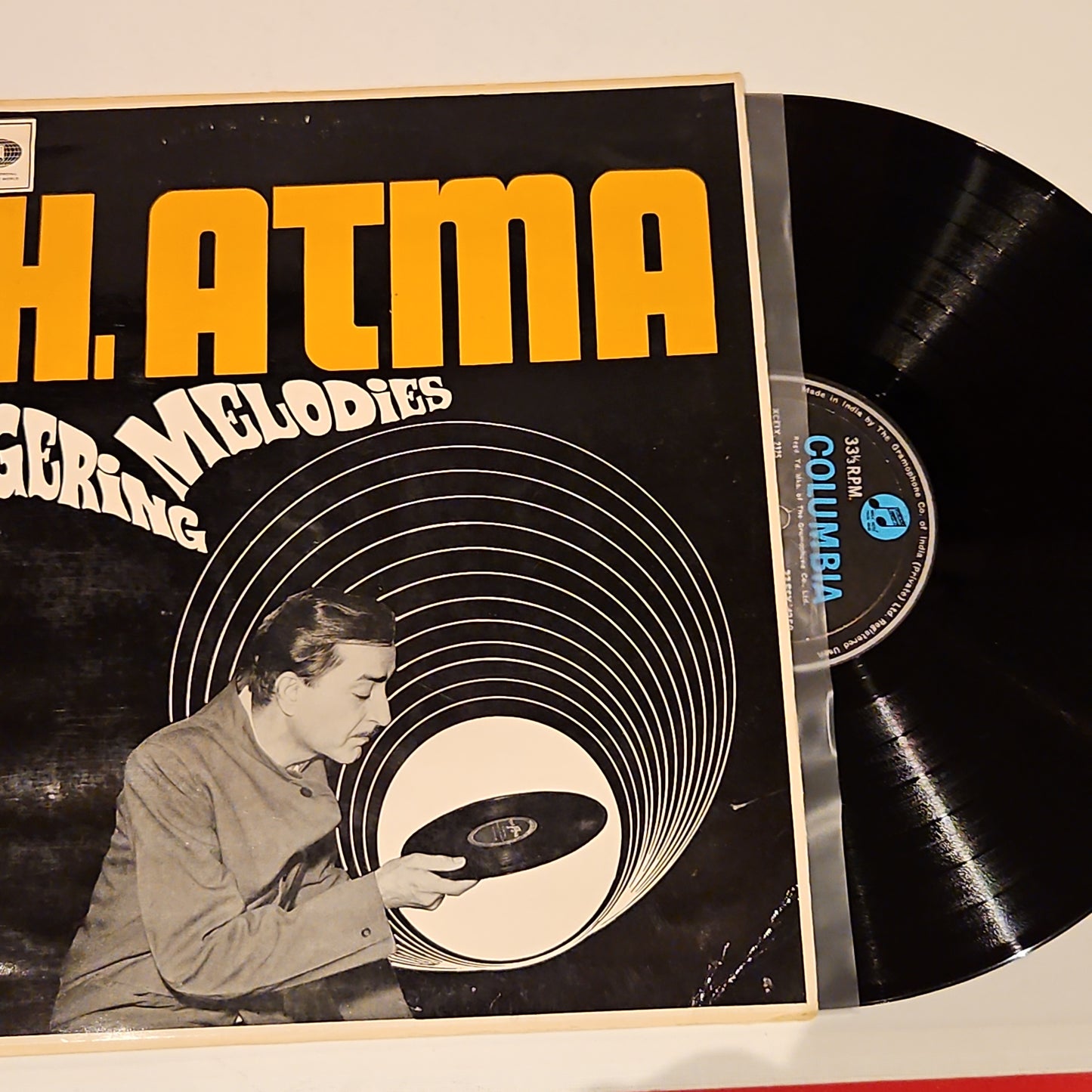 C. H. Atma - Lingering Melodies - stereo Ring version Columbia in Excellent