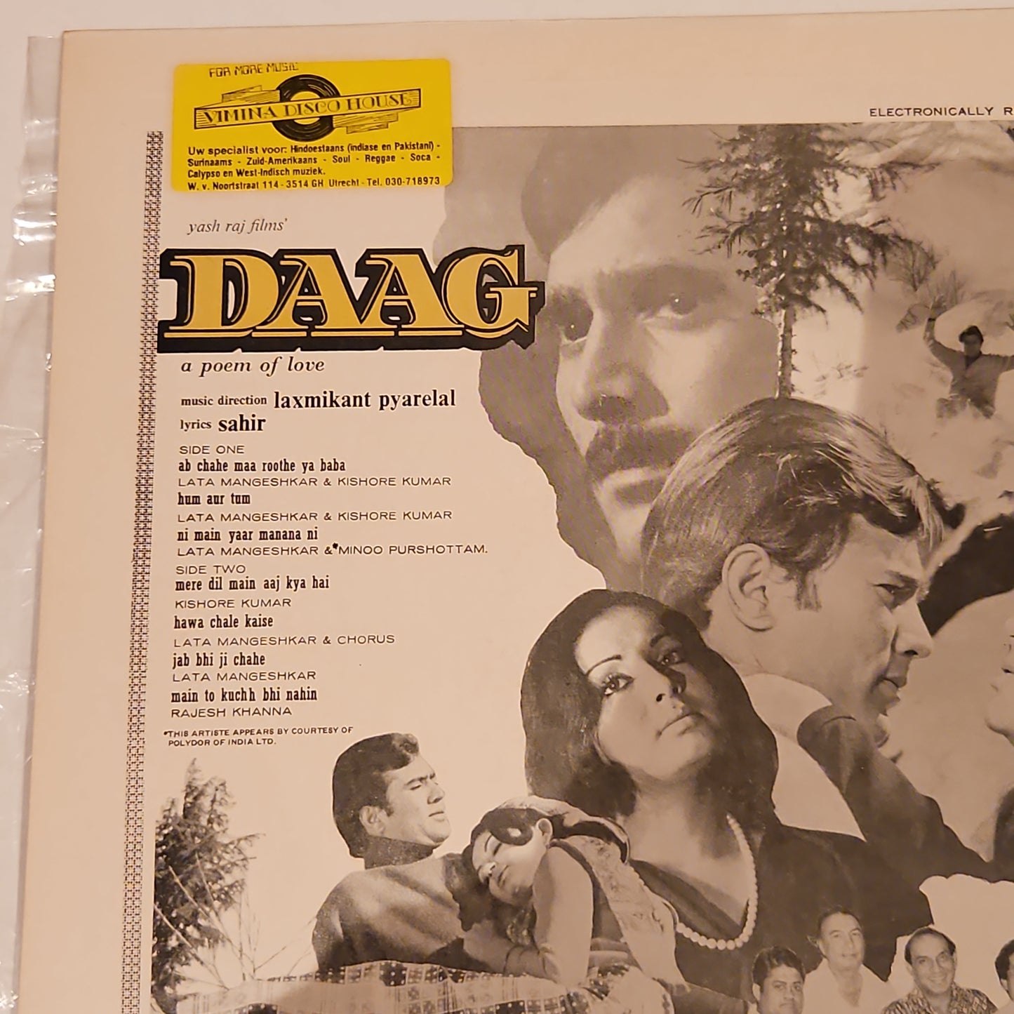 Daag - Laxmikant pyarelal OST in near mint Pristine