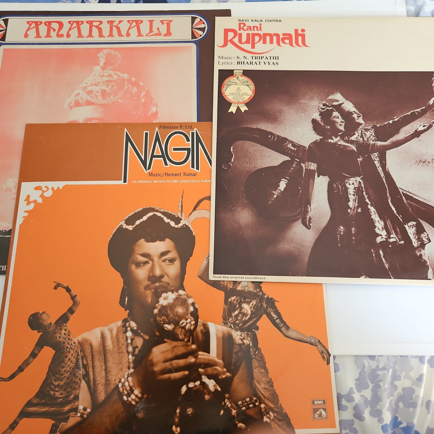 3 lps All time Classics Nagin, Anarkali and Rani Rupmati in Near mint and pristine