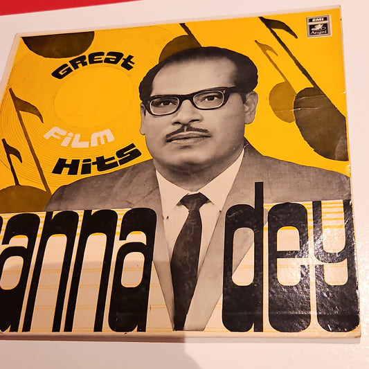 Manna Dey - Great Film Hits - 1st Angel -  in Excellent to near mint