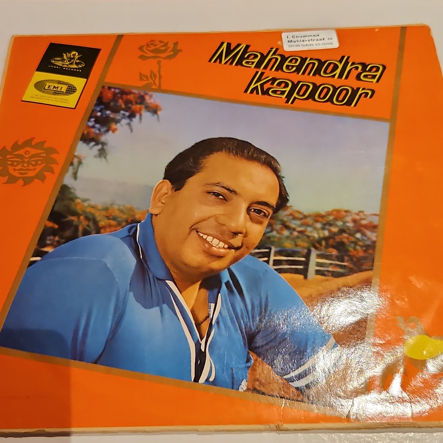 Mahendra Kapoor - Hits of in 1st Angel - in VG+ condition