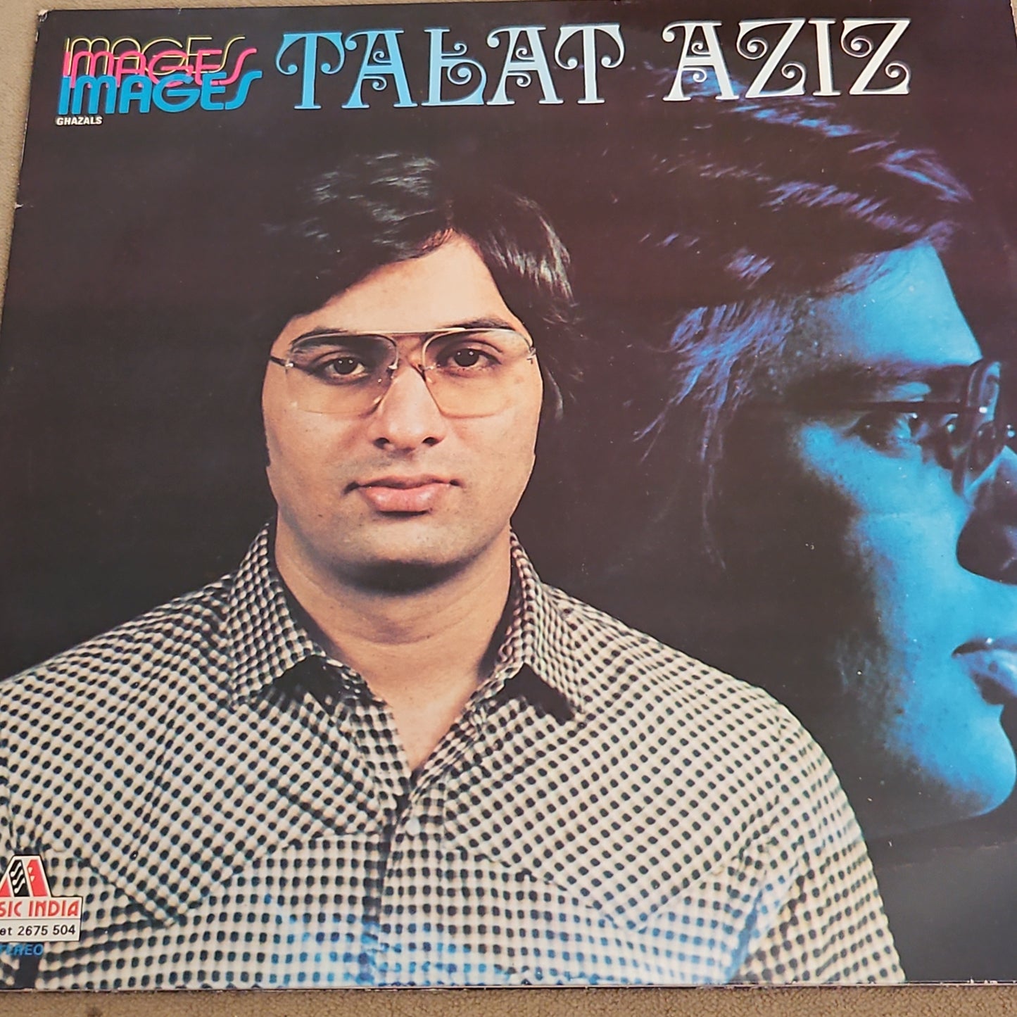 2 Albums with 3 LPs Ghazals Collection Talat Aziz near mint