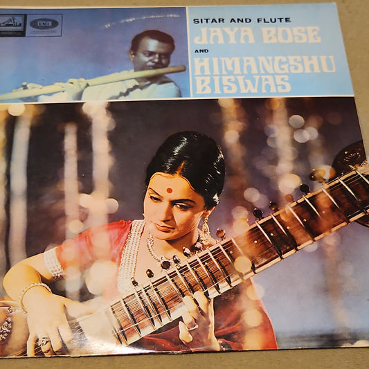 Jaya Bose And Himangshu Biswas Sitar & Flute in near mint