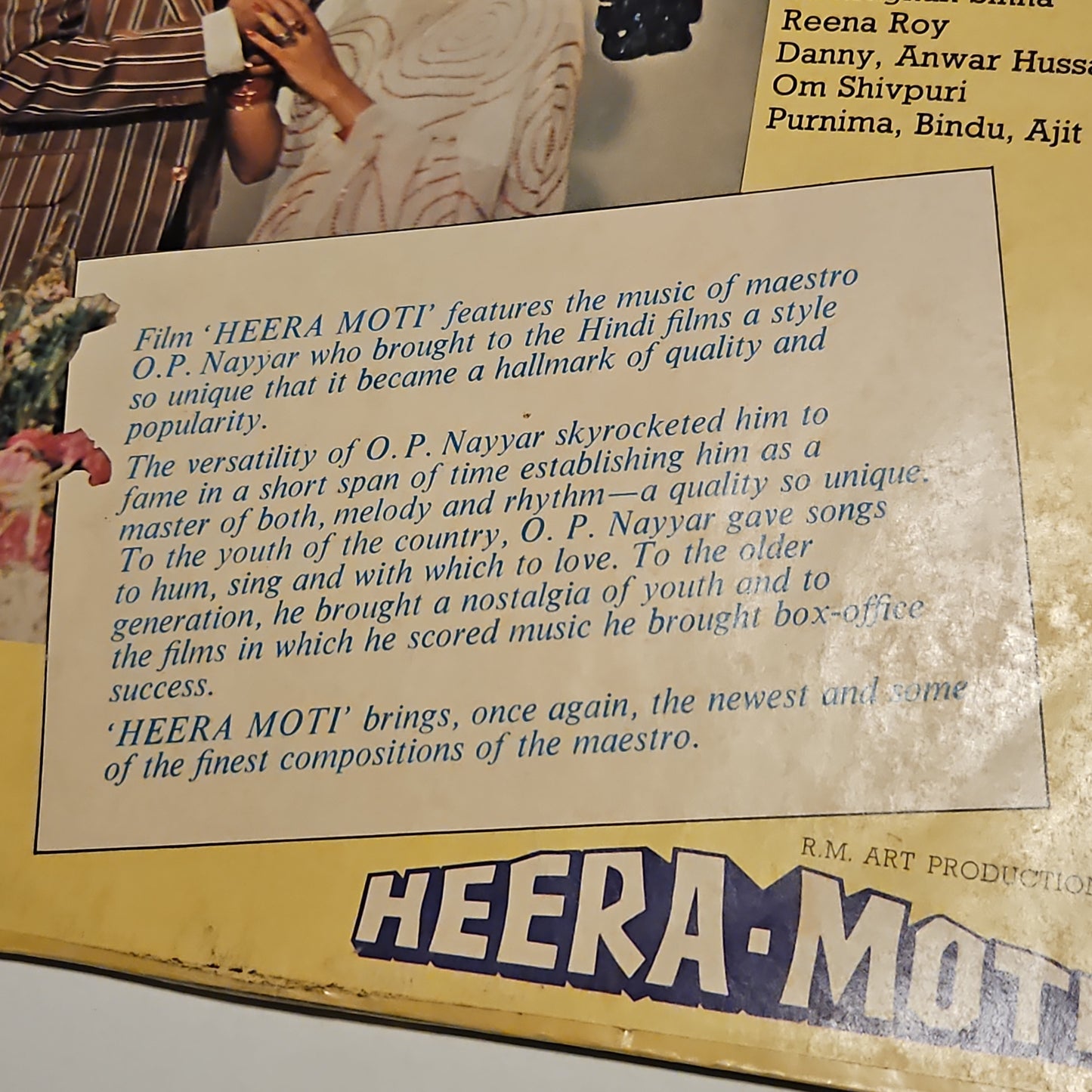 Heera Moti - Music by O P Nayyar superhit in excellent