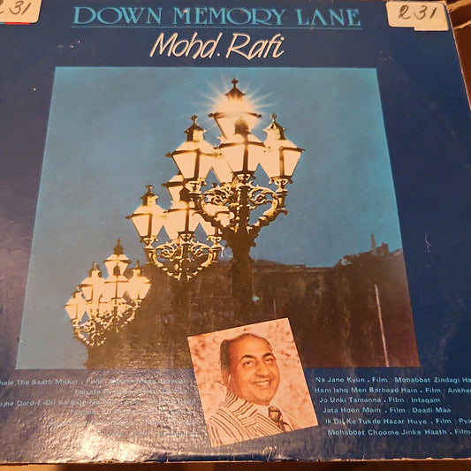 Mohammed Rafi - Down memory lane - Super collection in Excellent condition