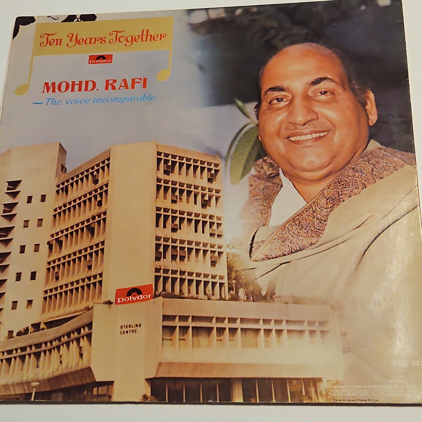 Mohammed Rafi - The Voice Incomparable- excellent condition