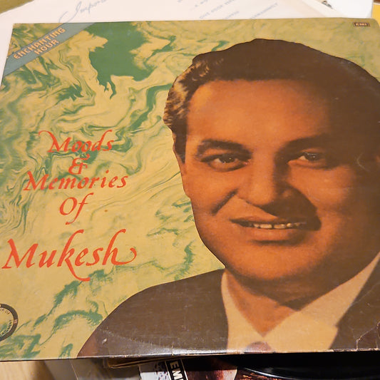 Mukesh - Moods and memories Enchanting hour VG+