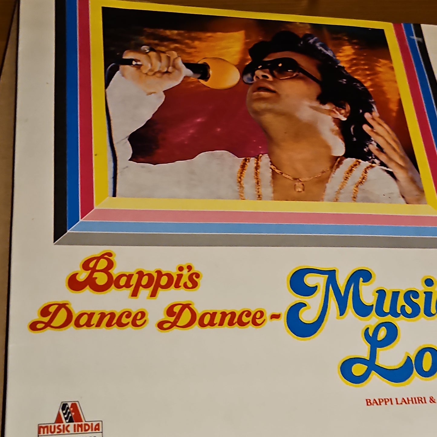 Bappi Lahiri and Padmini Kolhapure - Bappi's Dance Dance - Music Lover 2 LP set in VG+