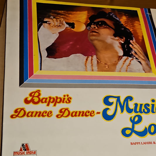 Bappi Lahiri and Padmini Kolhapure - Bappi's Dance Dance - Music Lover 2 LP set in VG+