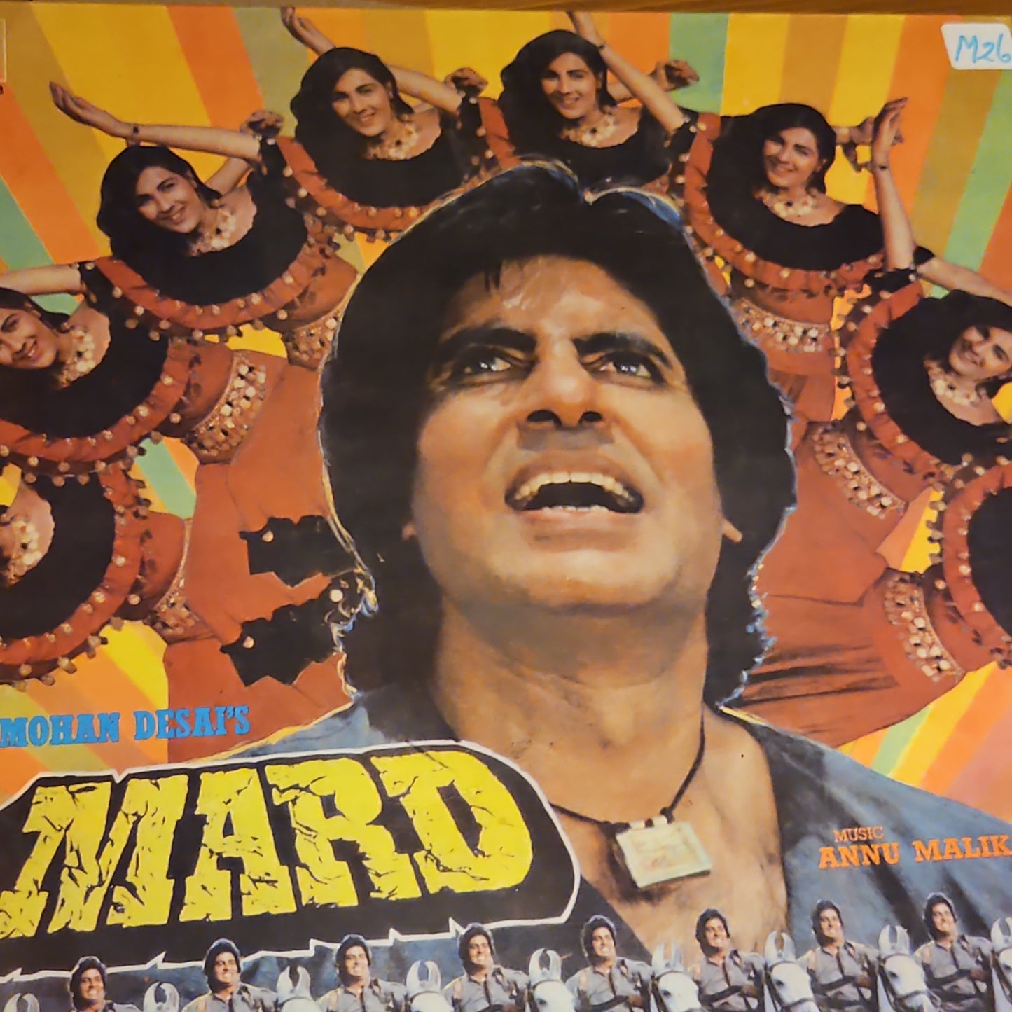 Mard -  Gatefold edition Amitabh hit in VG+