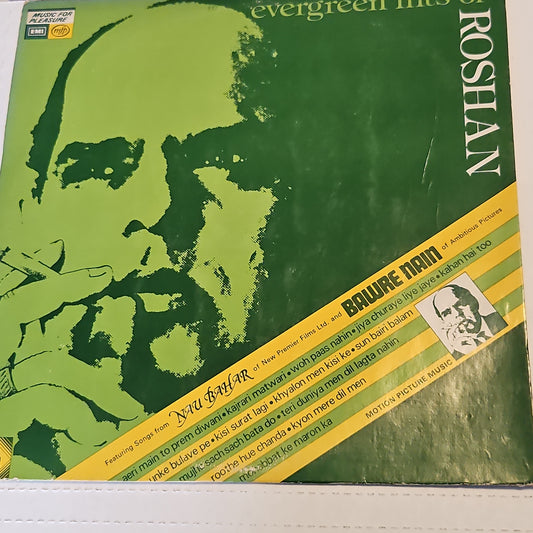 Bawre Nain and Naubahar - 2 Roshan evergreen classic albs in one LP in near mint Pristine