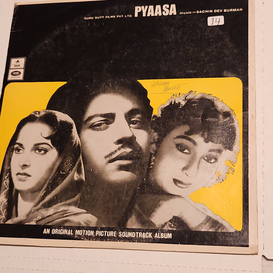 Pyaasa - S D Burman and Guru Dut eternal classic -  Odeon Record  - Near Mint