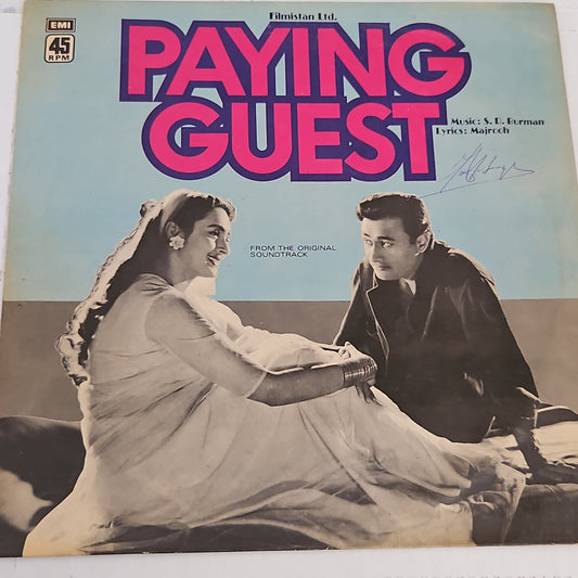 Paying Guest - S D Burman with Kishore hit songs 45 RPM LP in Near Mint condition