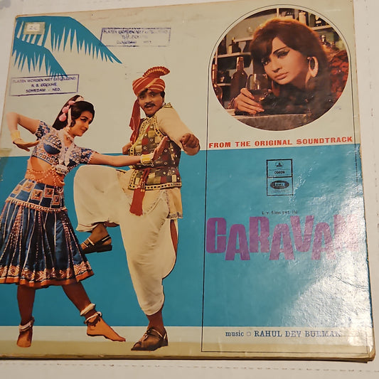 CARAVAN -  1st Edition Ring Odeon R D Burman blockbuster Funk VG+