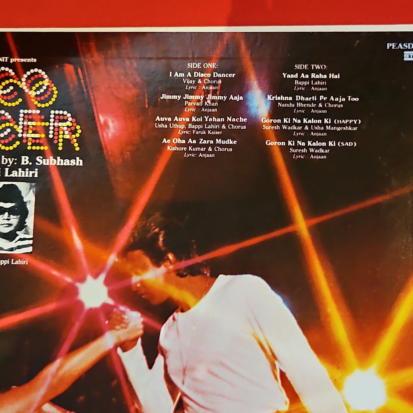 DISCO Dancer - Bappi Lahiri Psych Funk Blockbuster in Near Mint Pristine