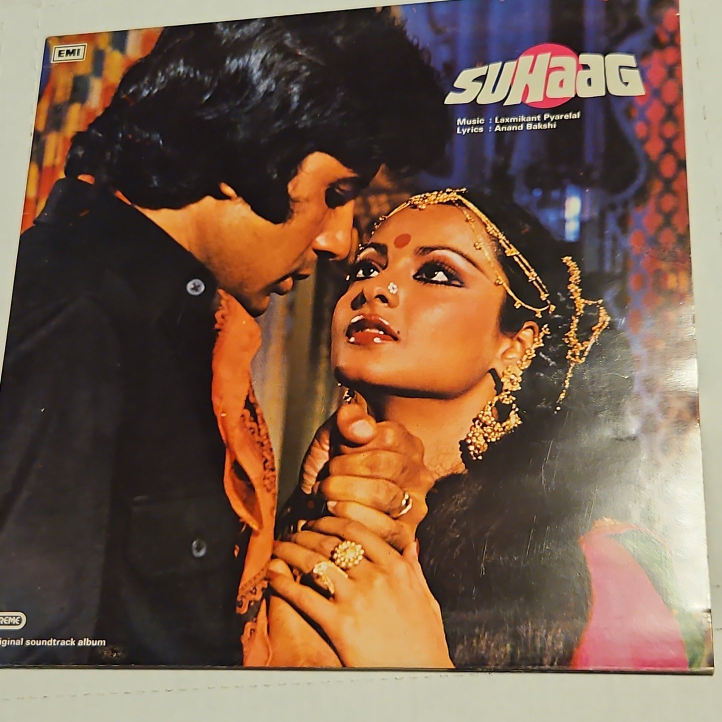 3 lps Amitabh Gatefold Lps collection Desh Premee , Suhaag and Parvarish IN near mint with original sleeves