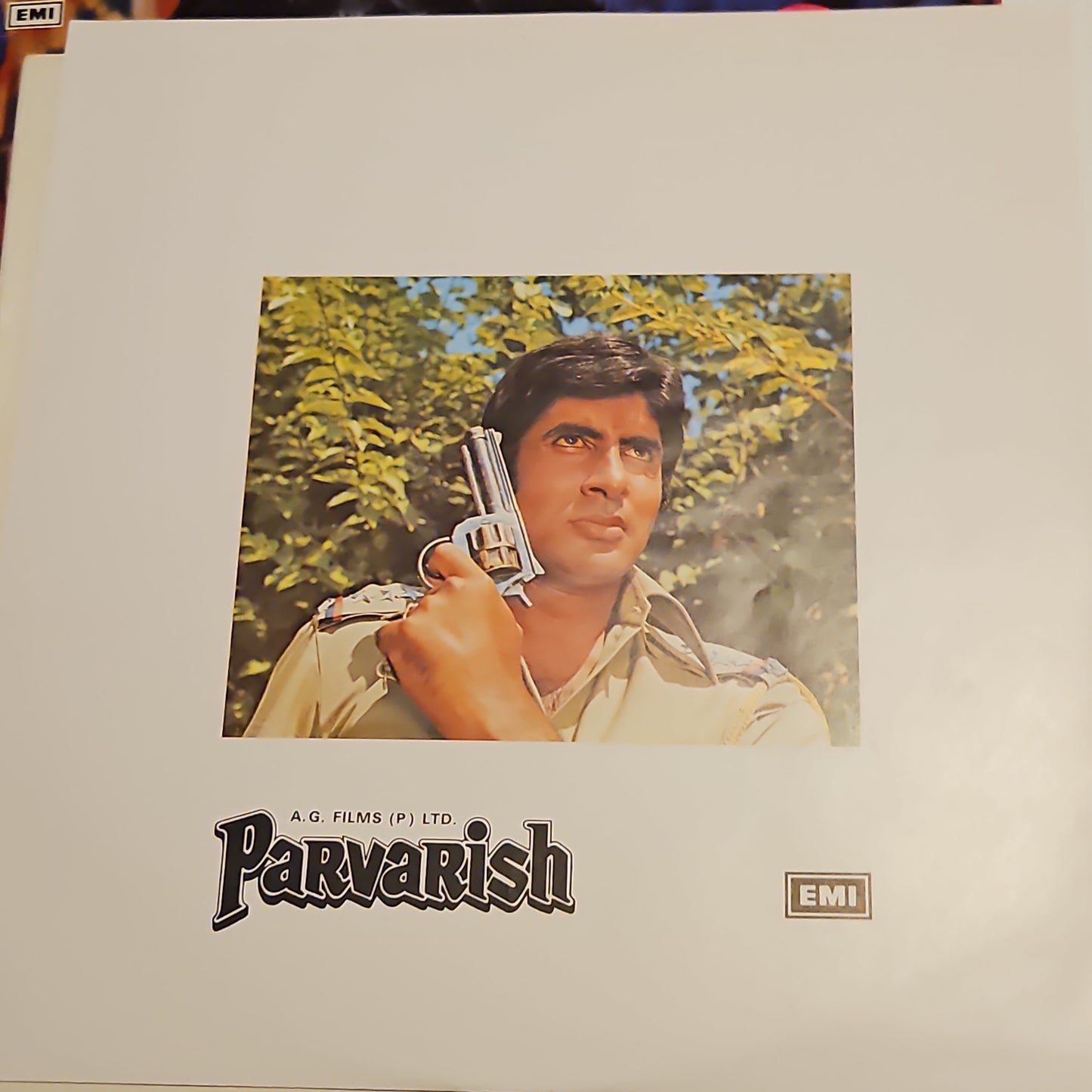 3 lps Amitabh Gatefold Lps collection Desh Premee , Suhaag and Parvarish IN near mint with original sleeves