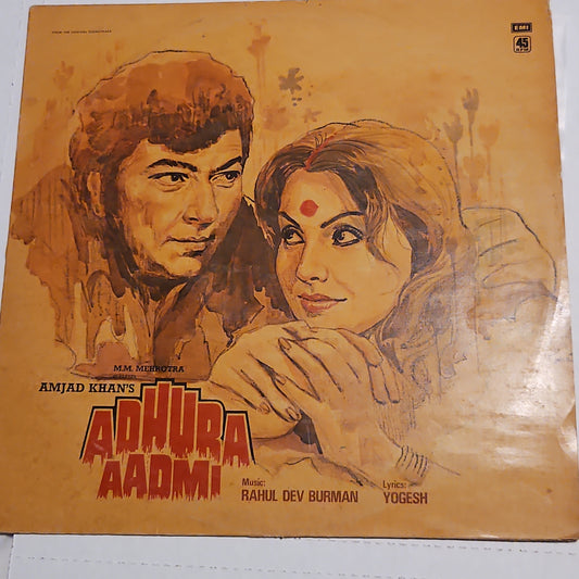 Adhura Aadmi - R. D. Burman rare record in near mint Pristine condition