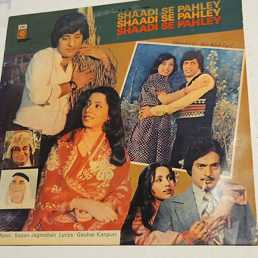 Shaadi Se Pahley - Music by Sapan Jagmohan rare rafi songs in near mint condition