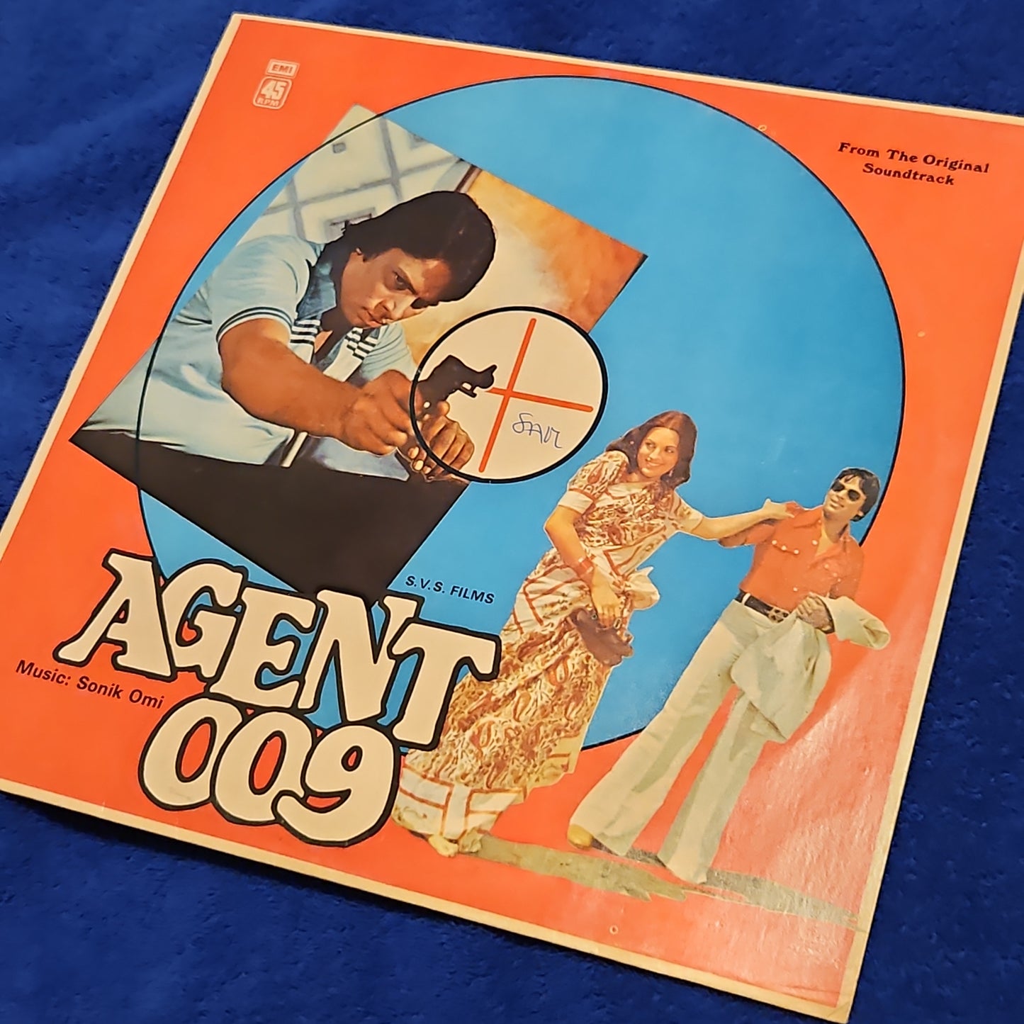 Agent 009 - Sonik Omi Rare album 45 rpm LP in near mint condition