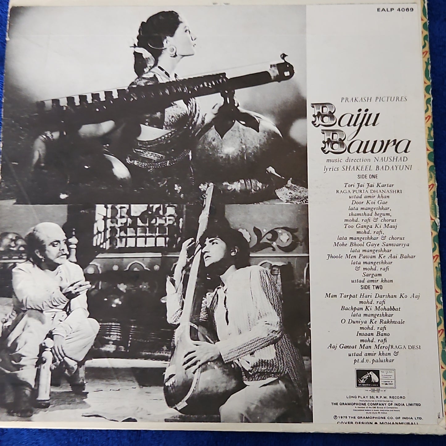 Baiju Bawra - 1st HMV 180 gm heavy pressing Naushad , Rafi, Lata  and Shakil eternal Classic in excellent to near mint condition