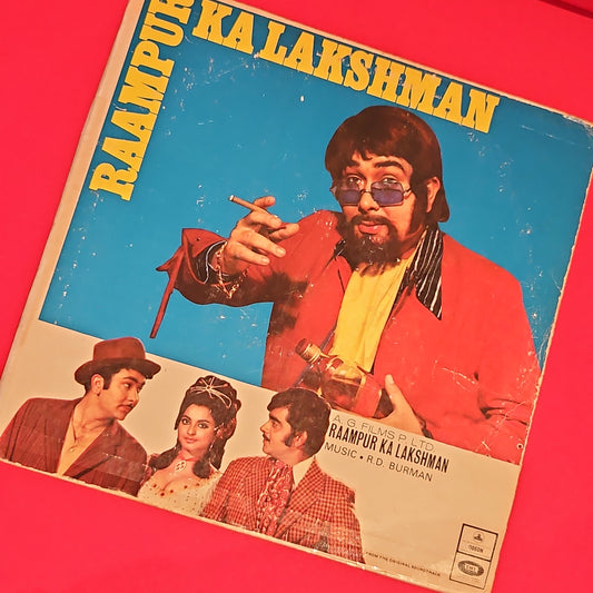 Raampur Ka Lakshman - R D Burman Superhit 1st Edition Double ring Odeon in VG+