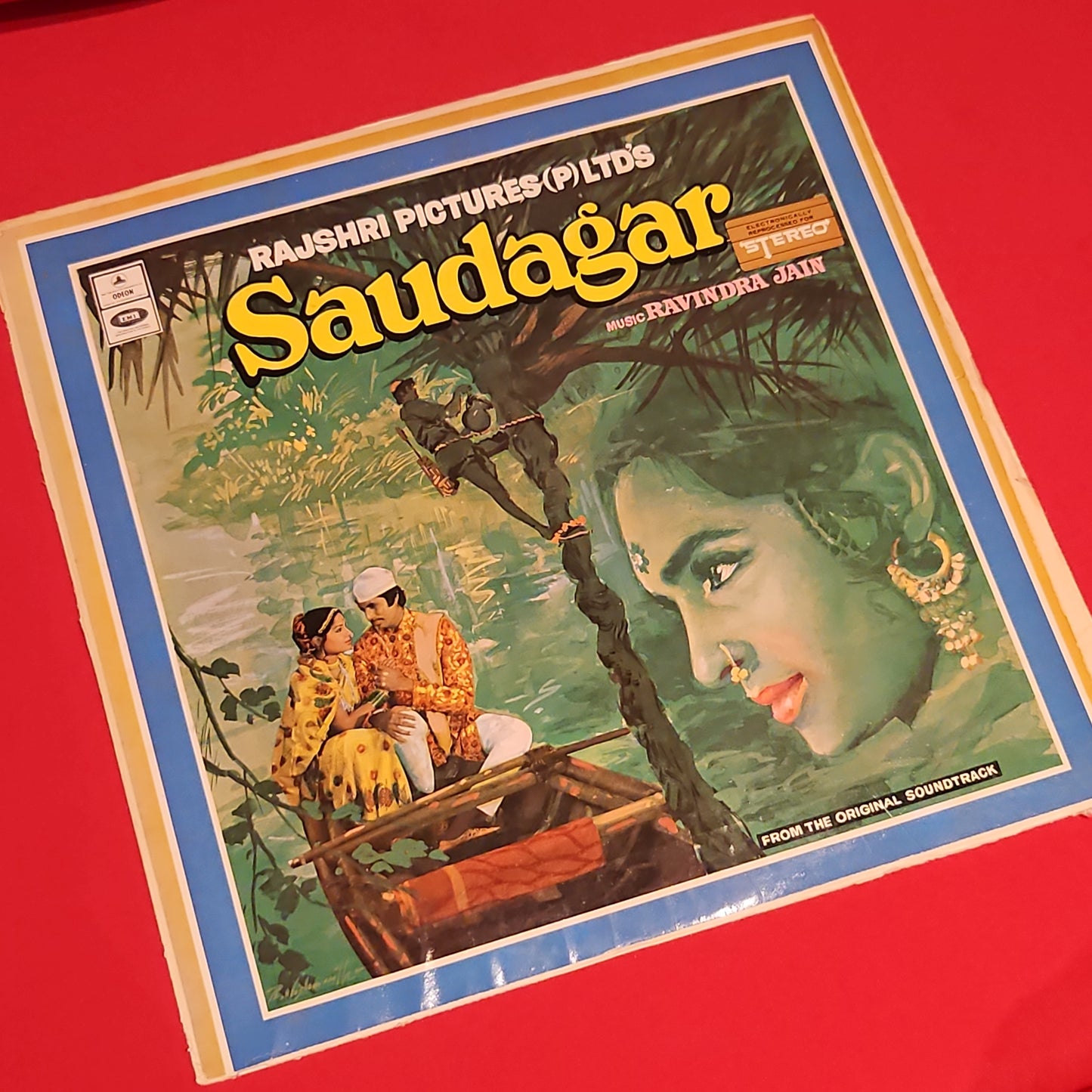 Saudagar - Music by Ravindra Jain - 1st Odeon Version Rare Collectible in Excellent condition