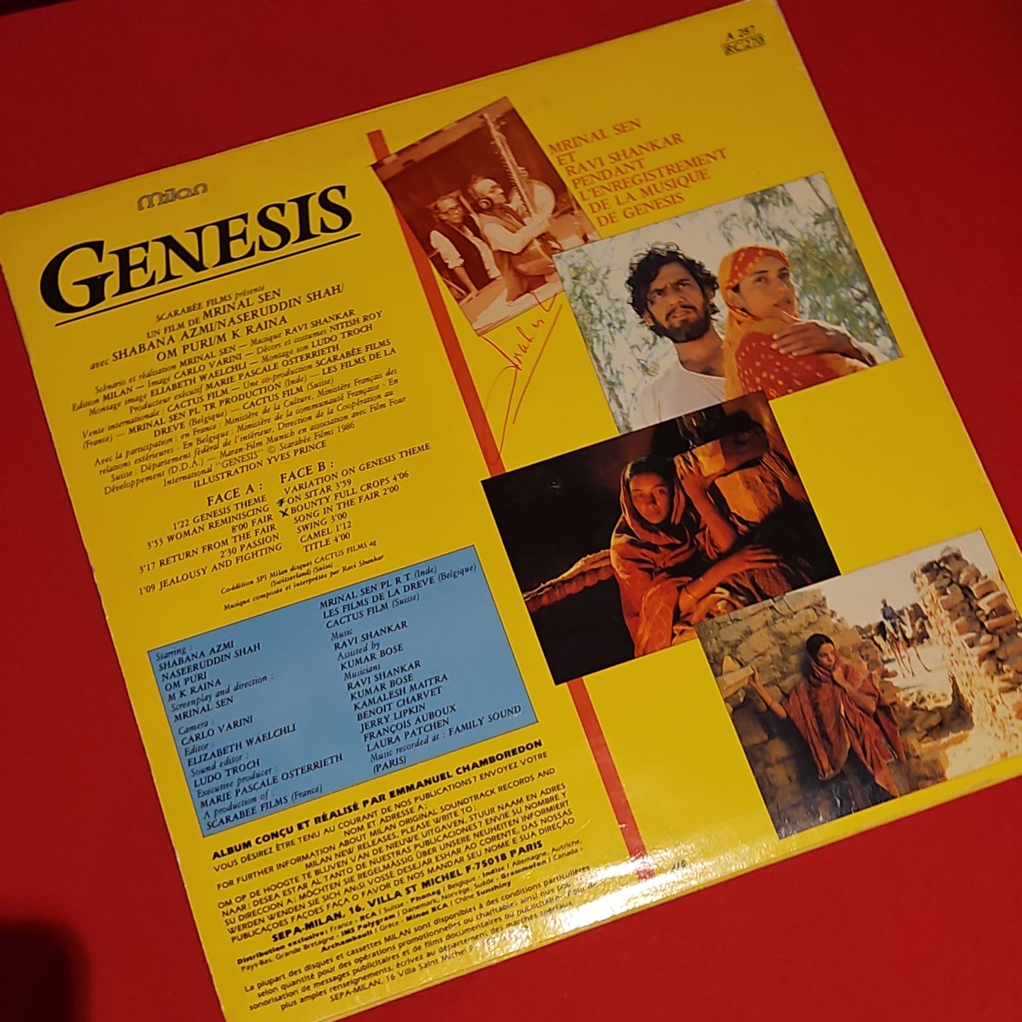 Genesis - Pt Ravi Shankar's classic in excellent condition