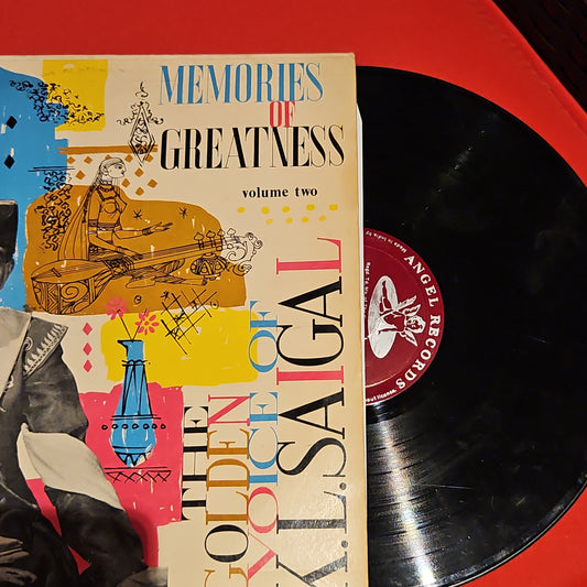 K. L. Saigal Memories Of Greatness (The Golden Voice Of K.L. Saigal) vol 2 - Angel in excellent condition