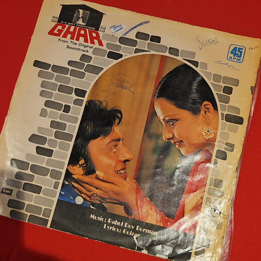 GHAR - R D Burman and Gulzar, Kishore and Lata Magic in excellent to near mint