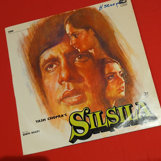 Silsila - Shiv Hari and Yash Chopra classic collectible 2 LP set in excellent