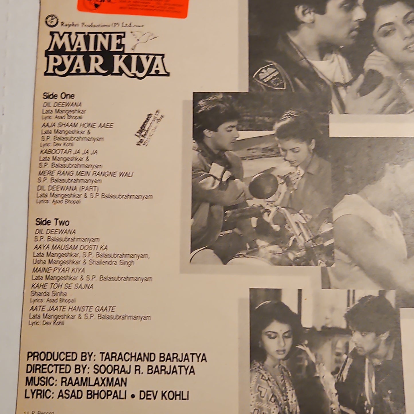 Maine Pyar Kiya - Superhit Music by  Raam LAXMAN in Excellent