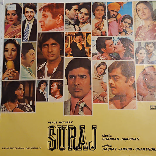 Suraj - Rajendra Kumar and Shankar Jaikishan Super hit in near mint Pristine