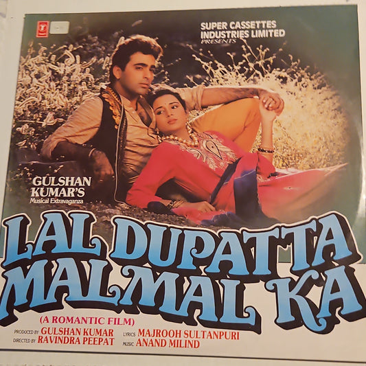 Lal Dupatta Malmal Ka - 90s superhit- Music by Anand Milind Near mint pristine Gatefold edition