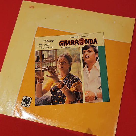 Gharonda - Gulzar and Jaidev classic 1st heavy edition in Near Mint Pristine