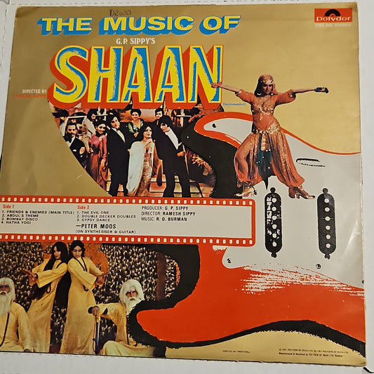 Music of Shaan - Superhit R. D. Burman album music by Peter Moos in near mint