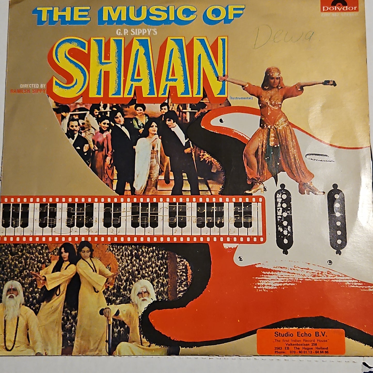 Music of Shaan - Superhit R. D. Burman album music by Peter Moos in near mint