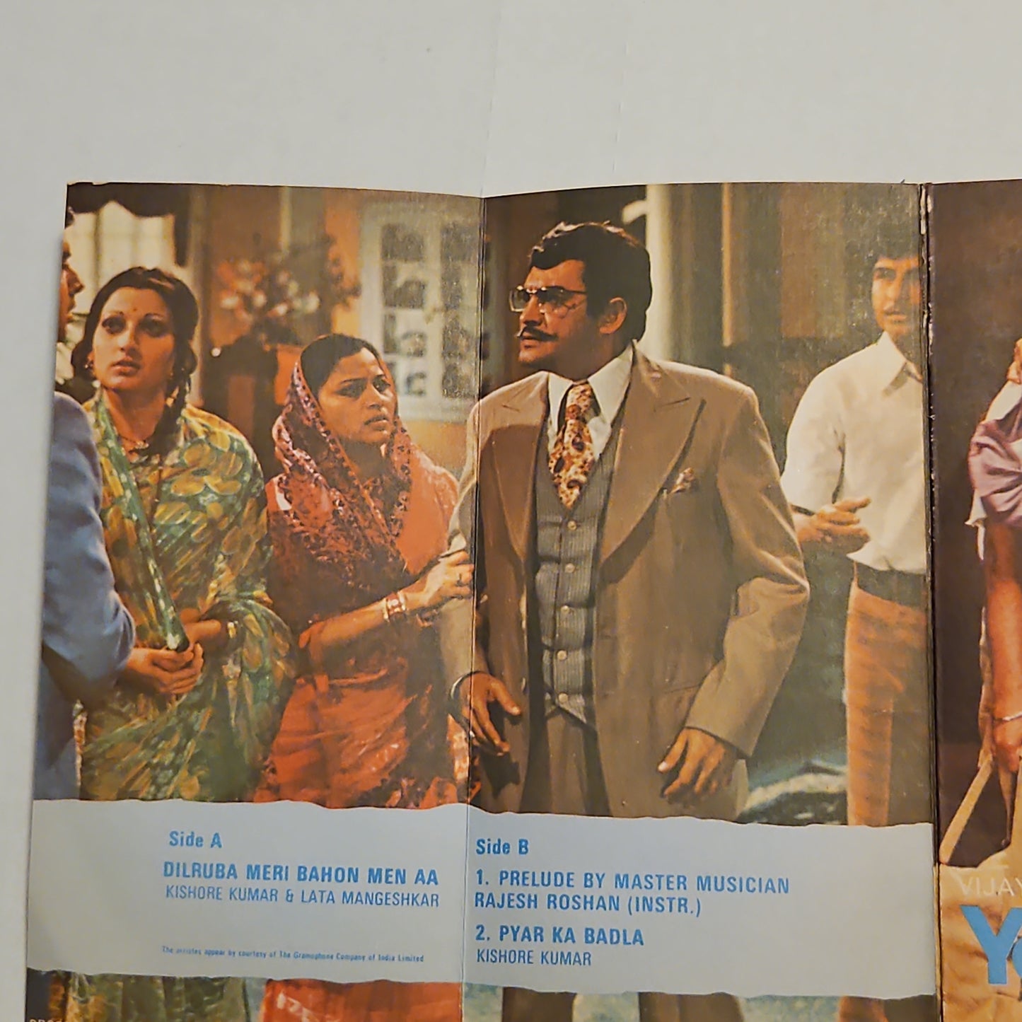 Yehi Hai Zindagi - Multifold collectible original soundtrack by Rajesh Roshan album EP in near mint